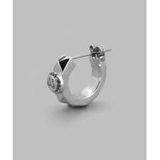 LH LEOクロッシングピアス/スタッズフープ/シルバー925