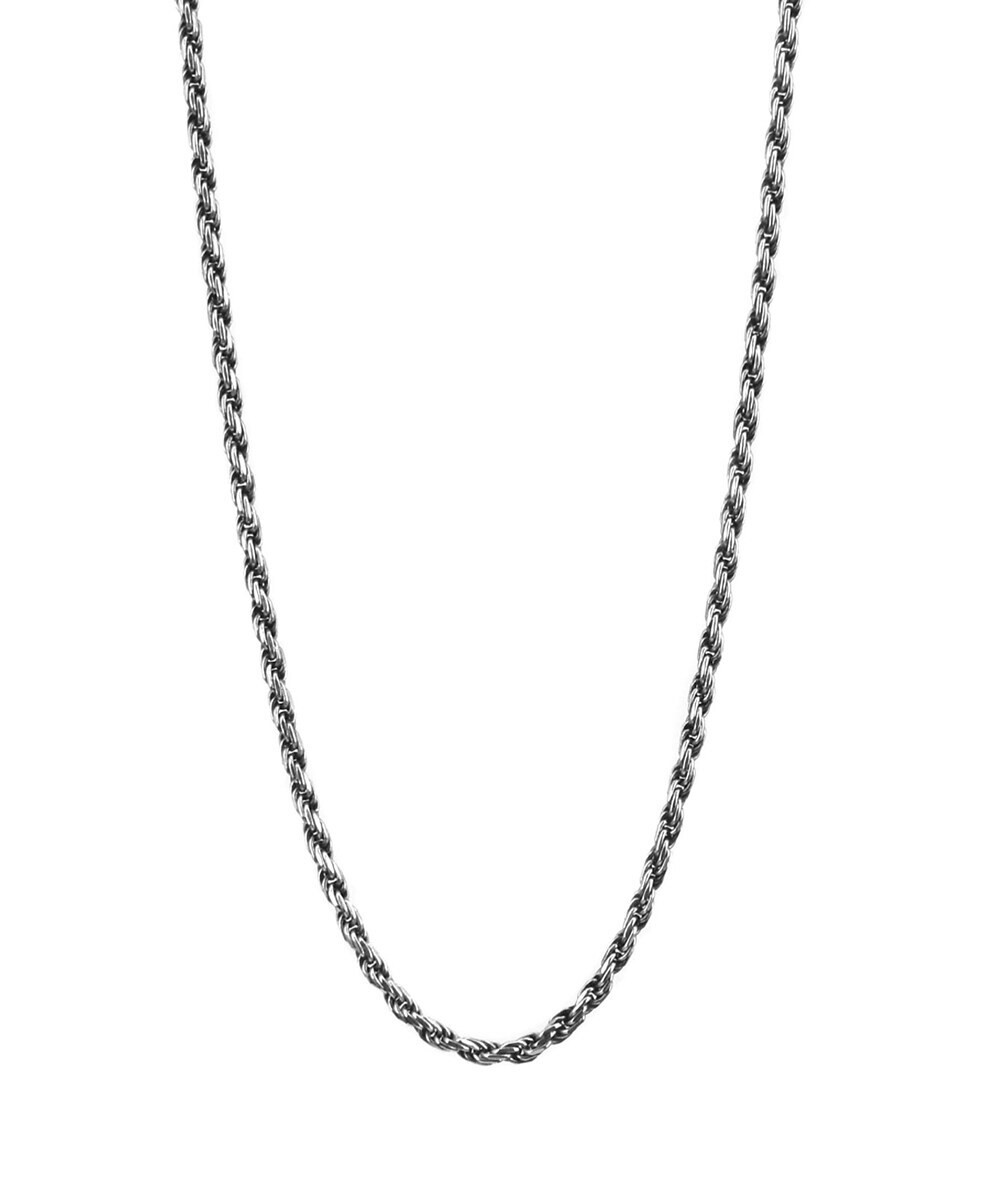 LH BASIC スモールロープチェーンネックレス/いぶし/60cm