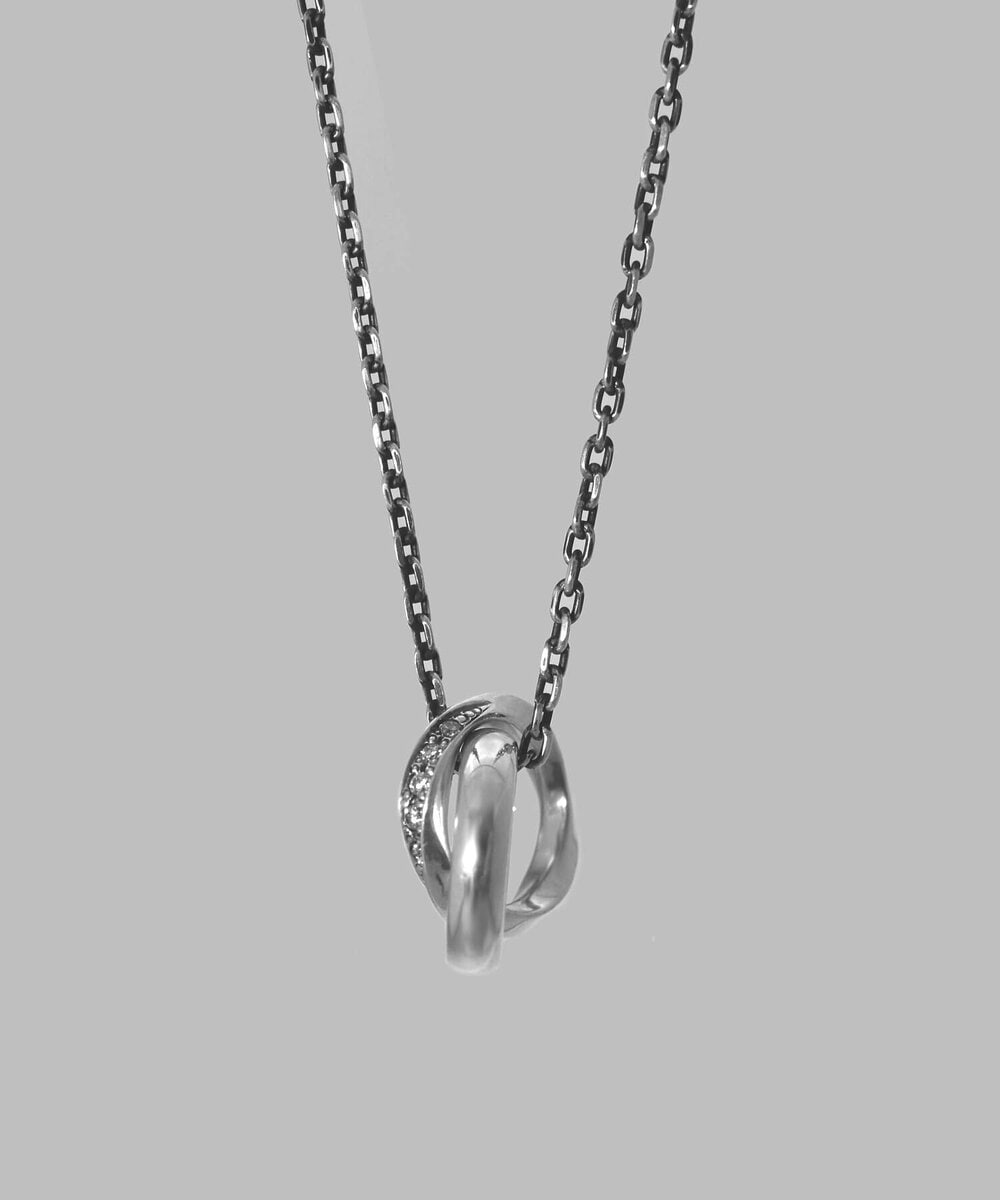 LION HEART ティアドロップ k18 Silver ネックレス 値下げ！LION HEART ティアドロップ k18 Silver ネックレス LION