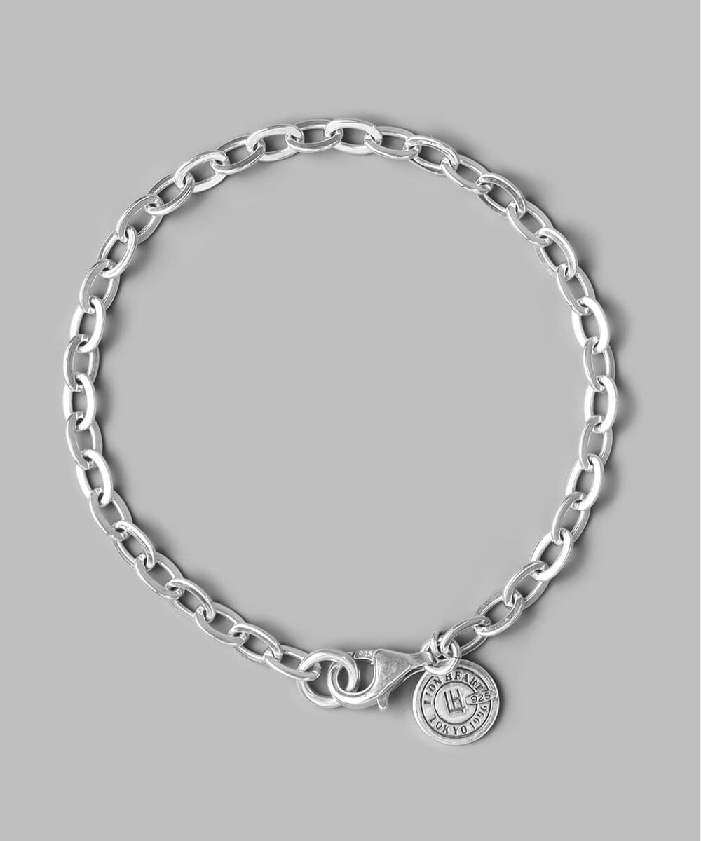 LH ファインチェーンブレスレット/ロゴ/シルバー925 | ライオンハート