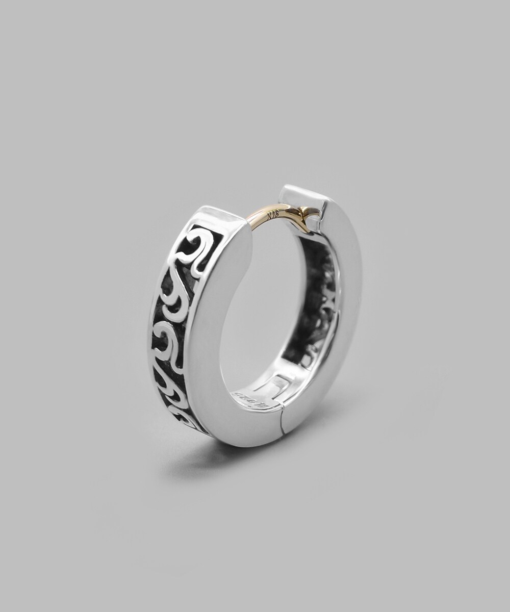 LH HOWL クロッシングピアス/タテガミスクロール/シルバー925