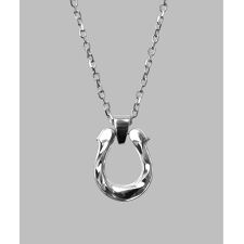 ライオンハート(LION HEART)のLH for Gift ツイストテクスチャーホースシューネックレス/シルバー925