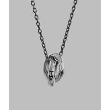 LH“Ivitz” eraダブルリングネックレスtype2/シルバー925