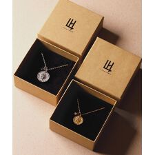 ライオンハート(LION HEART)の【限定展開】LH-1 ライオンコインペアネックレス/サージカルステンレス 金属アレルギー対応