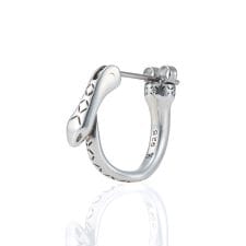 ライオンハート(LION HEART)のLH BASIC クロッシングピアス/ウロボロス/シルバー925