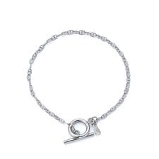 LH LH-1 スキニーアンカーチェーンブレスレットB/サージカルステンレス 金属アレルギー対応