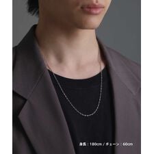 LH LH-1 スキニーアンカーチェーンネックレス/サージカルステンレス 金属アレルギー対応