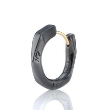 LH for Gift クラッチピアス/フラグメント/ブラック/Mサイズ/シルバー925