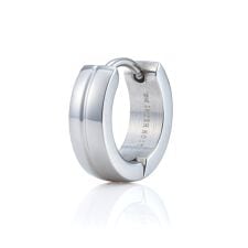 ライオンハート(LION HEART)の【限定展開】LH-1 センターラインフープピアス/サージカルステンレス 金属アレルギー対応