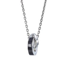 LH for Gift スピニングダブルリングネックレス/シルバー925 