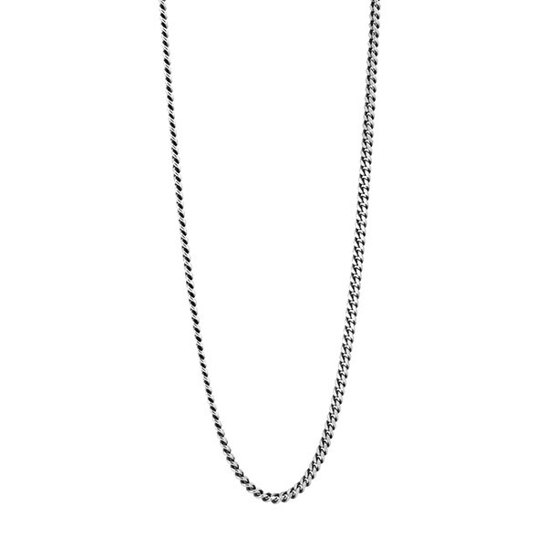 LH BASIC スモールロープチェーンネックレス/いぶし/60cm