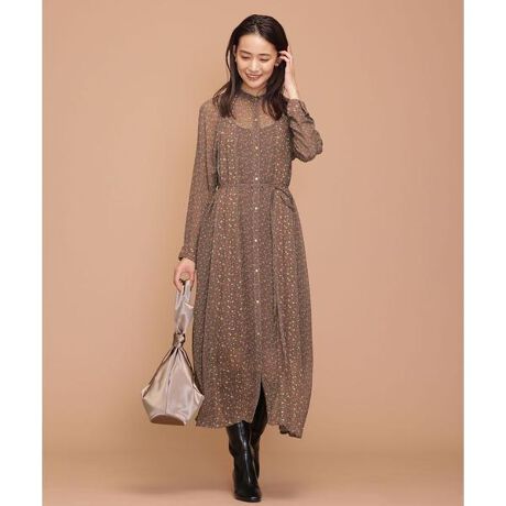 NE QUITTEZ PAS／別注小花柄ワンピース | ナノユニバース(NANO  