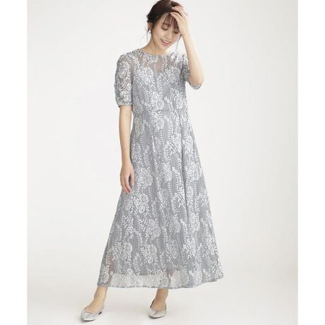 Kaene 配色レースエプロンワンピース ナノ ユニバース Nano Universe ファッション通販 マルイウェブチャネル Ca000 994 81 01