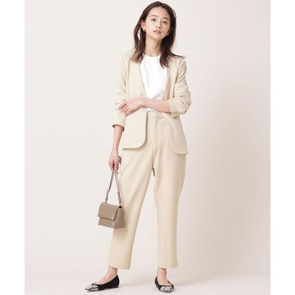 WEB限定/カットジョーゼット ジャケット+パンツ セットアップ WEB限定/カットジョーゼット ジャケット+パンツ セットアップ