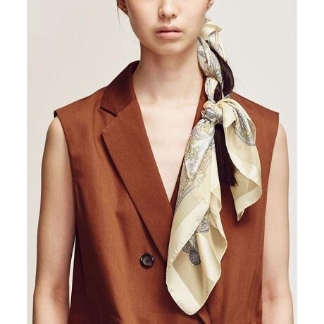 プチタッセル柄スカーフ ナノユニバース Nano Universe ファッション通販 マルイウェブチャネル