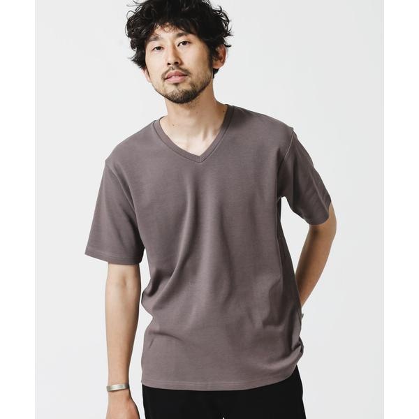 イヤな臭いを軽減》Anti Smell VネックTシャツ 半袖 | ナノユニバース