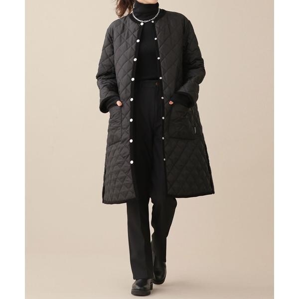 TRADITIONAL WEATHERWEAR／別注キルティングAラインロングコート