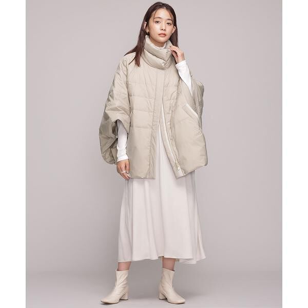 西川ダウン(R)／スタンドポンチョダウン