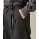 ユーティリティーテックウール２タックワイドイージーパンツ|詳細画像