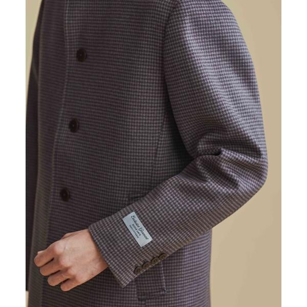ナノユニバース　メルトンシングルスタンドコート　SUPER140'S 楽天市場】【SALE／30%OFF】SUPER140'S メルトンシングル
