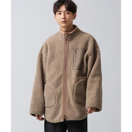 WILD THINGS／別注 REVERSIBLE BOA BLOUSON | ナノユニバース(NANO 