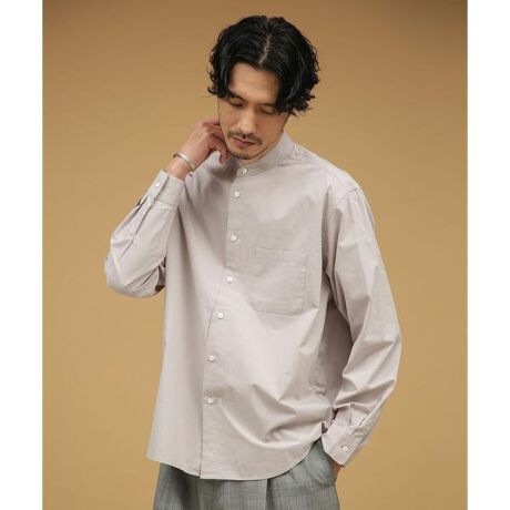 Lb 03 タイプライターバンドカラーシャツ ナノユニバース Nano Universe ファッション通販 マルイウェブチャネル