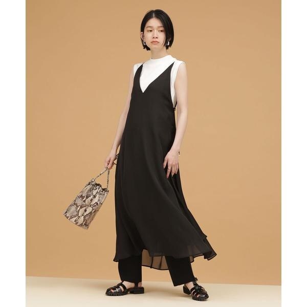 【 CHANEL 】シフォン キャミソールワンピース♡ シフォンキャミワンピース | ナノユニバース(NANO universe