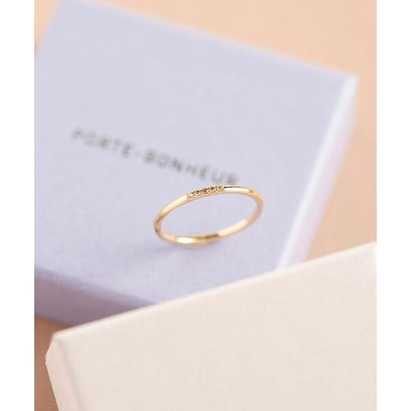 PORTE-BONHEUR／別注K10YG Diamond Ring | ナノユニバース(NANO