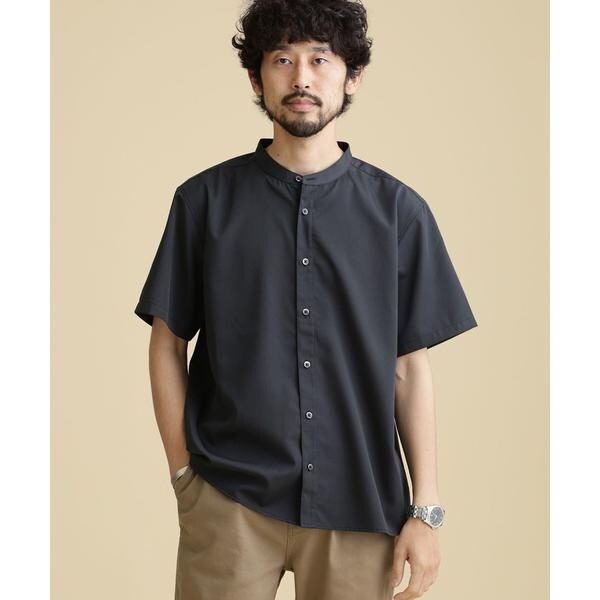 LB.04／スタンダードバンドカラーシャツ／半袖 | ナノユニバース(NANO