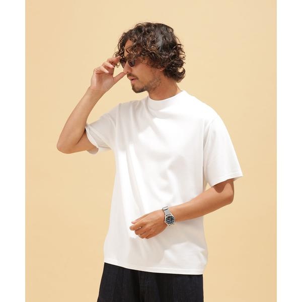 LB.03／Anti Soaked ヘビーモックネックＴシャツ | ナノユニバース