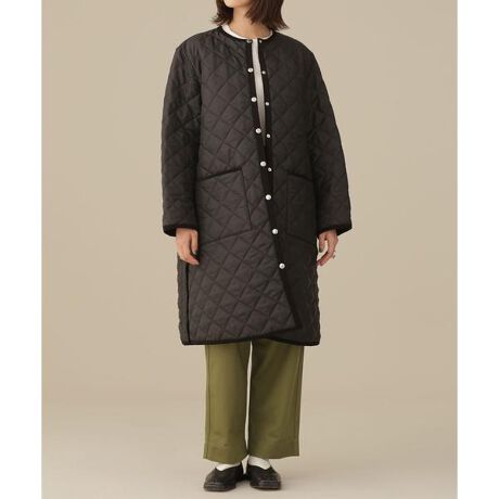 TRADITIONAL WEATHERWEAR／ARKLEY 別注キルティングロングコート 