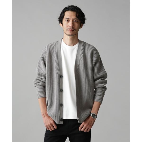 LB.04／WEB限定 畦編リラックスカーディガン | ナノユニバース(NANO