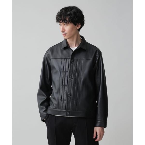 LB.03／WONDER LIGHT LEATHERトラッカージャケット | ナノユニバース