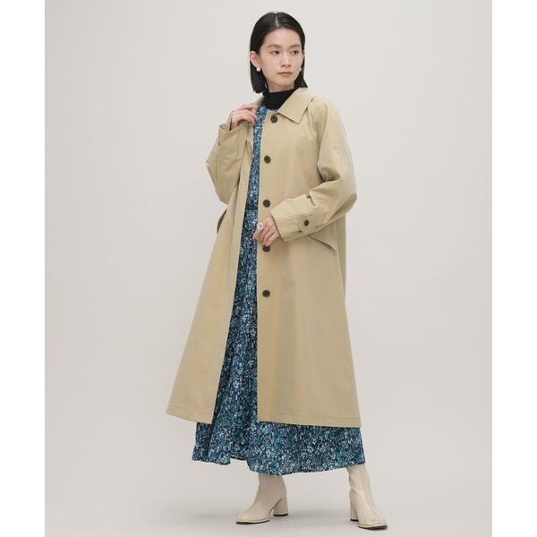 新品【ナノ・ユニバース】LB.03/オーバーシルエットステンカラーコート LB.03/オーバーシルエットステンカラーコート