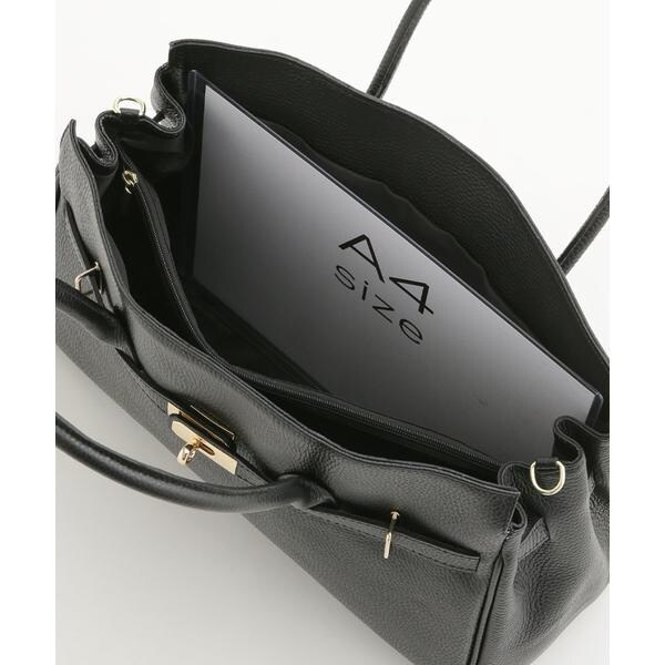 AULENTTI/レザー2WAYトートバッグ