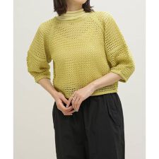 LB.03／メッシュニット2wayトップス