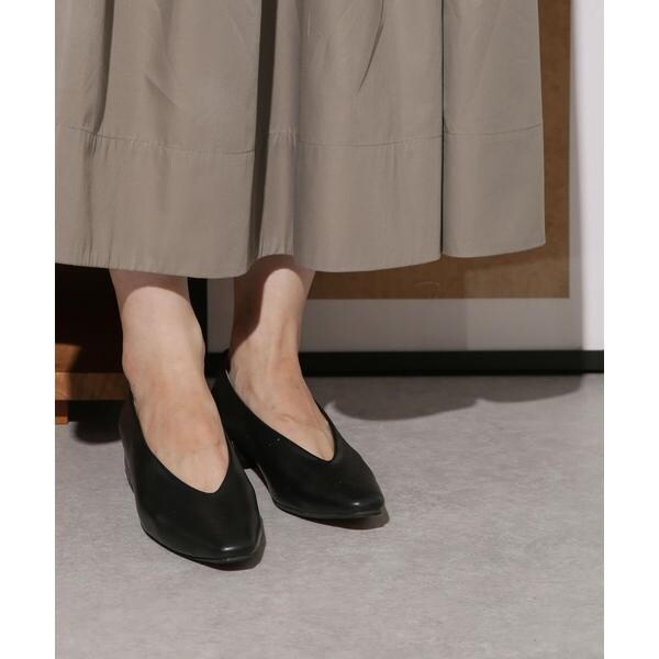 nanouniverseナノユニバース アーモンドトゥバレーシューズ23.5cm nanouniverseナノユニバース アーモンドトゥバレーシューズ23.5cm