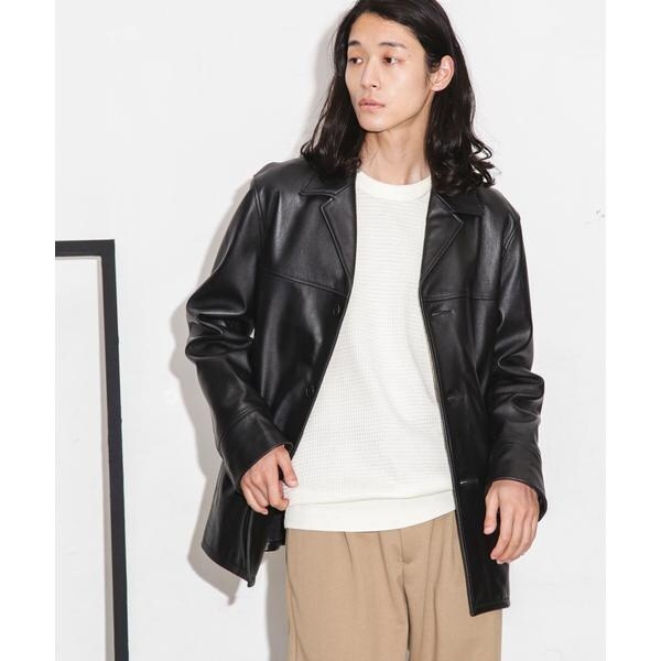 【美品】ナノ・ユニバース ラムレザー カーコート 23AW Mサイズ 楽天市場】ラムレザーカーコート／ナノユニバース（NANO