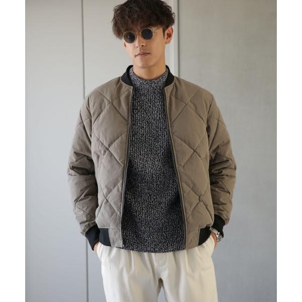 西川ダウン(R)」リバーシブルMA-1ダウン | ナノユニバース(NANO