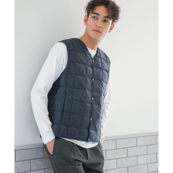 TAION／V-NECK BUTTON DOWN VEST | ナノユニバース(NANO universe