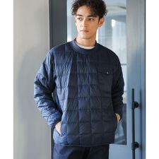 TAION／CREW NECK PULLOVER DOWN