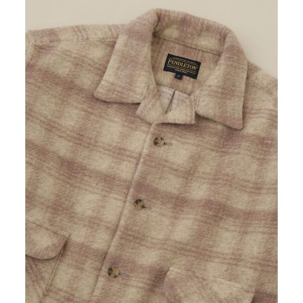 PENDLETON／別注Big Size OP Collar Gather SH | ナノユニバース