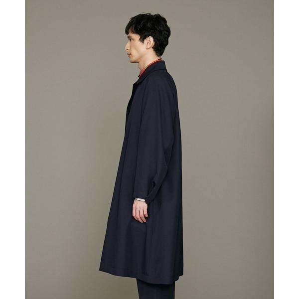ナノユニバース　LB.01　ウールポリエステルギャバジンステンカラーコート　M LB.01／ウールポリエステルギャバジンステンカラーコート | ナノ