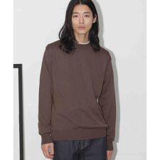 「タフニット」モックネック ロングスリーブ