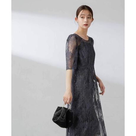 kaene／スパンコール刺繍ドレス | ナノユニバース(NANO universe  