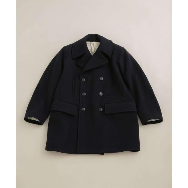 YLEVE／WOOL MOSSER PEA COAT | ナノユニバース(NANO universe