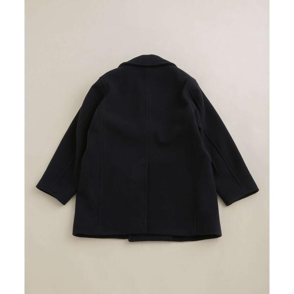 YLEVE／WOOL MOSSER PEA COAT | ナノユニバース(NANO universe