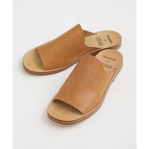 TO＆CO.／別注 LEATHER SANDALS | ナノユニバース(NANO universe