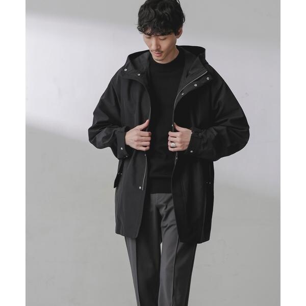 新品＊ナノユニバース＊スプリットヤーンショートモッズコート スプリットヤーンタフタショートモッズコート | NANO universe（ナノ