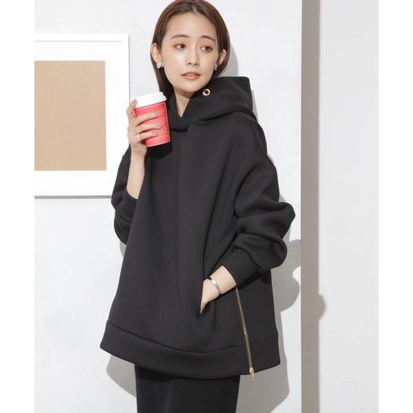 WEB限定／テックダンボールサイドジップパーカー | ナノユニバース